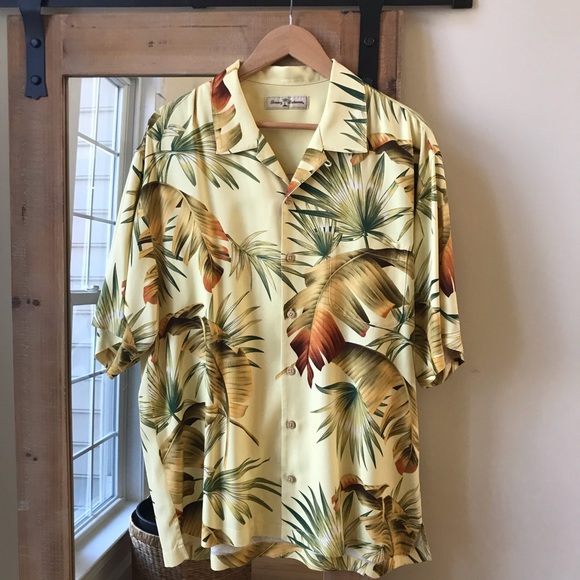yellow tommy bahama shirts